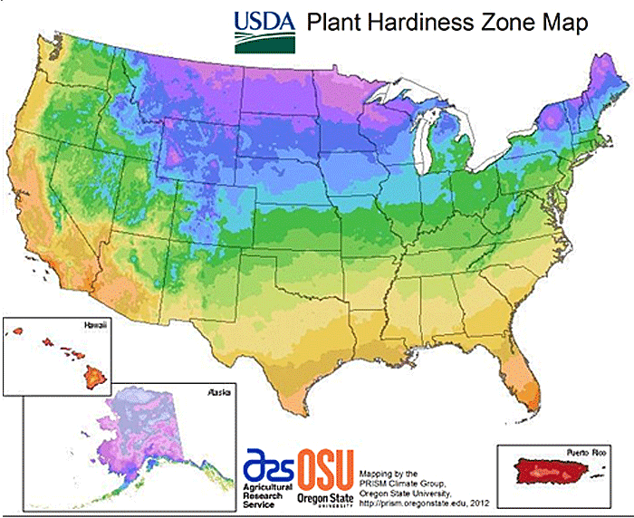 USDA 2012地图