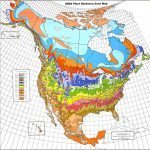 美国农业部的耐寒区地图
